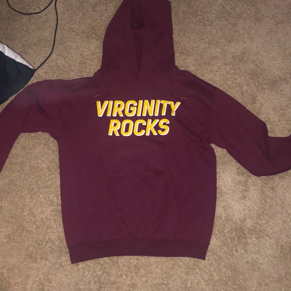 Virginity rocks hoodie